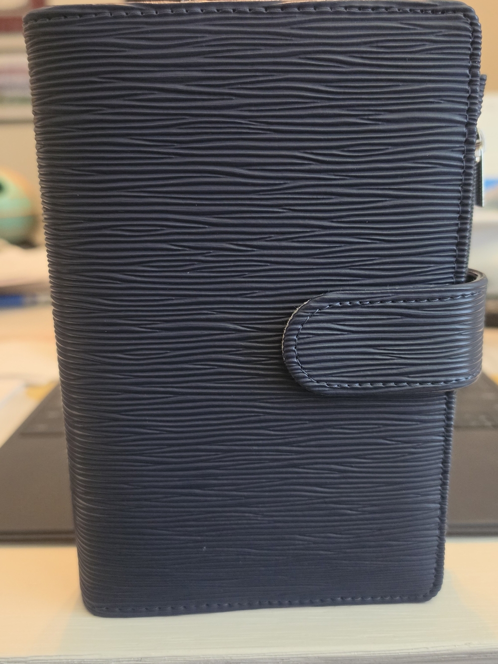 A6/Personal Size Organizer Wallet - Navy